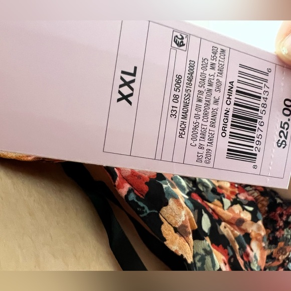 Target- Women’s Wild Fable XXL Flower Skater Dress - Picture 4 of 4